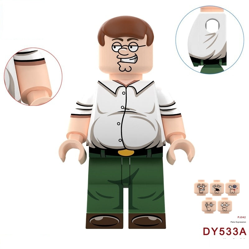 2025 New Family Guy Figure Building Blocks Set