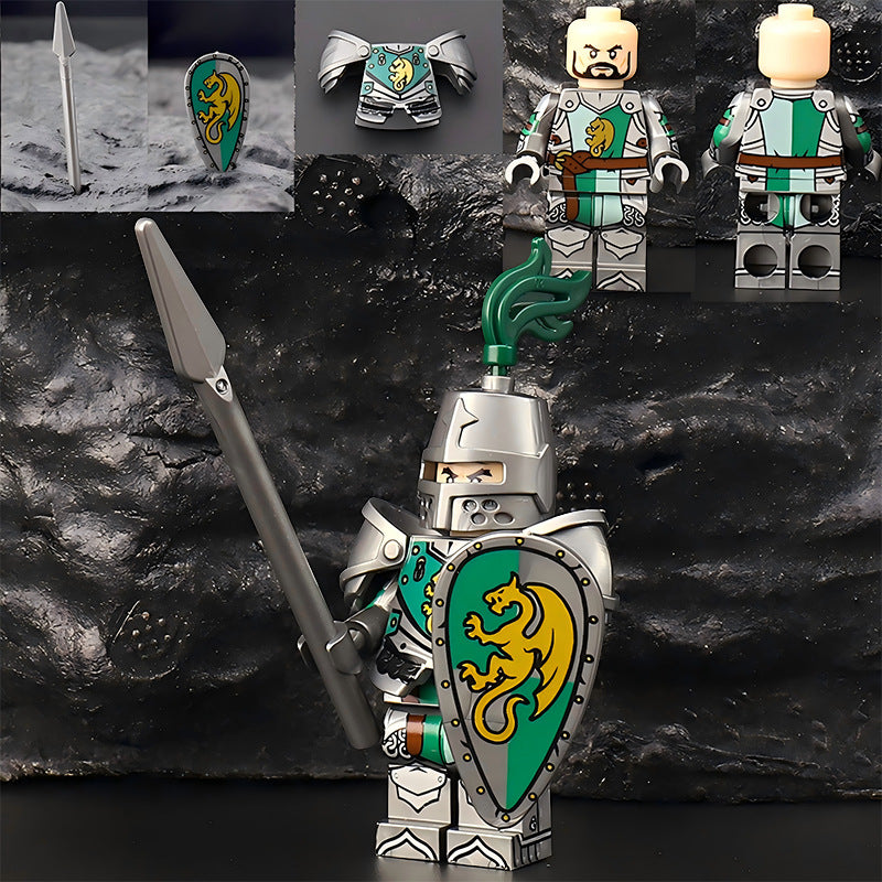 2025 New Middle Ages Knights Figure Building Blocks