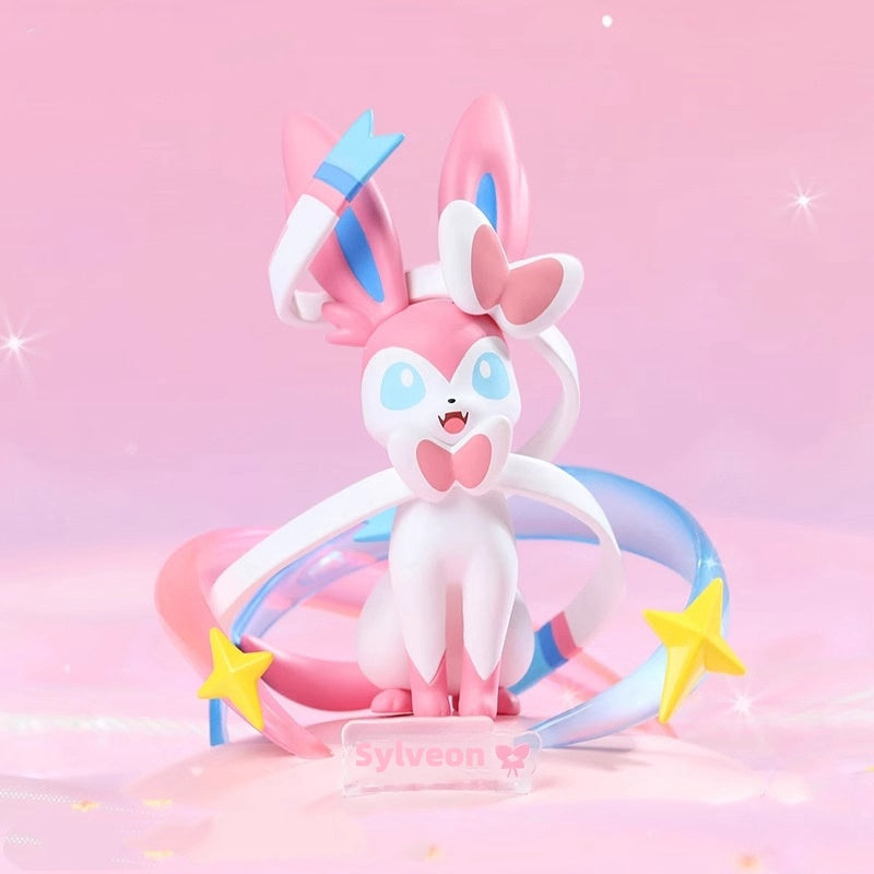 Pokemon Skill Scene Cute Ornament 4pcs