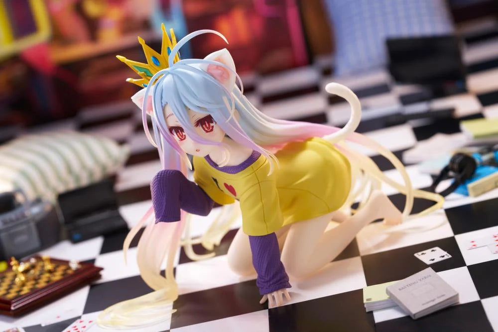 No Game No Life Shiro Cat Cute Figure
