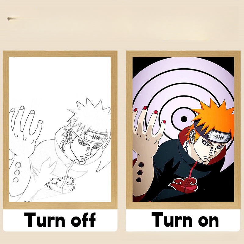 Naruto Memorial Light Painting