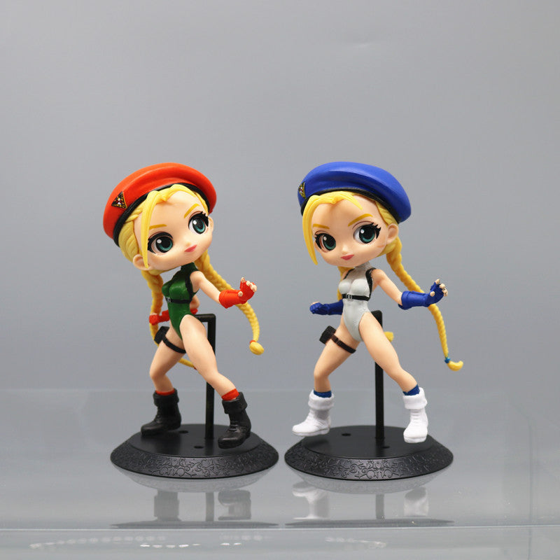 Street Fighter Cute Figures 4pcs