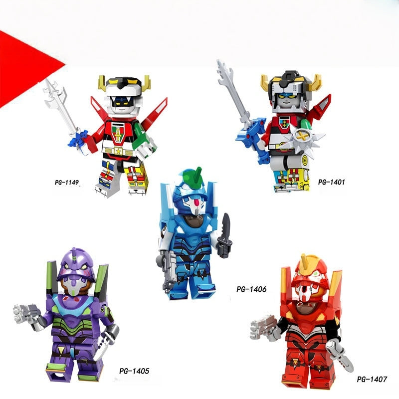 2025 New Mecha Series Figure Building Blocks