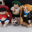 One Piece Straw Hat Three Persons Cute Figures