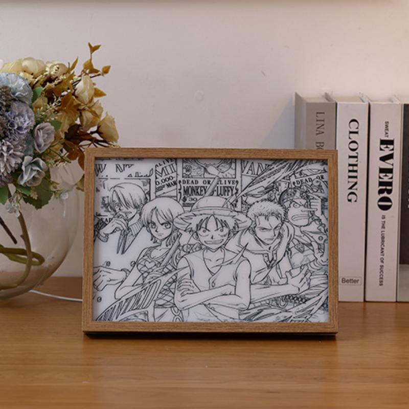 Anime ONE PIECE Memorial Light Painting