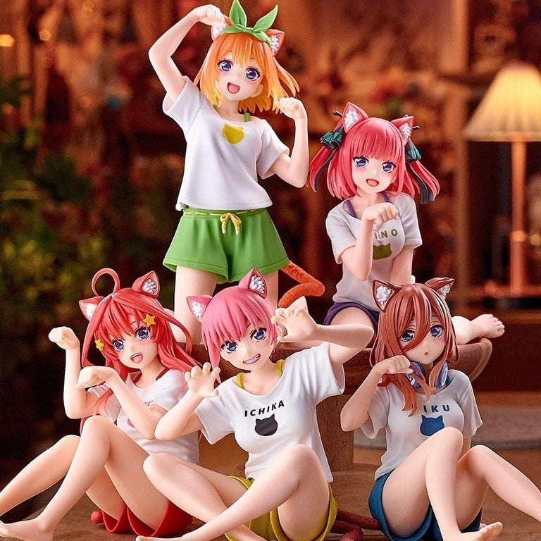The Quintessential Quintuplets Cat Costume Cute Figure
