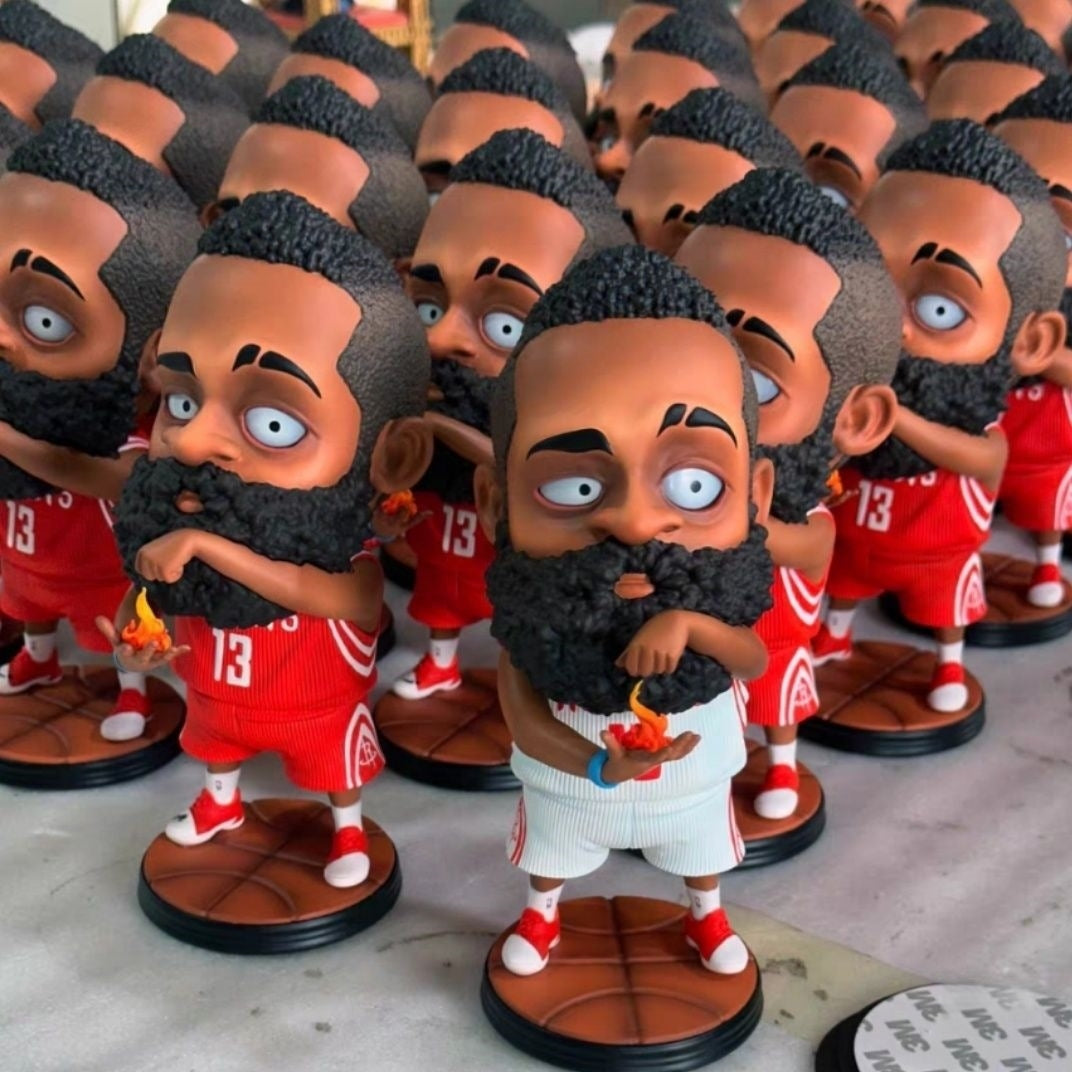 Great Basketball Player Cute Memorial Figure