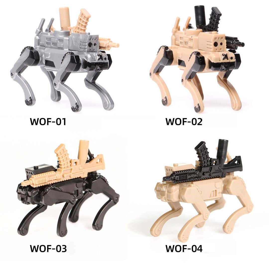 2025 New Military Wolf Series Figure Building Blocks