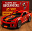 2025 New Football Team Building Blocks Car