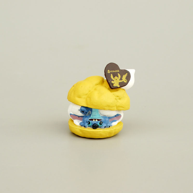 🔥Lilo & Stitch Ice Cream Cute Figures 5pcs (Free Stitch Refrigerator Stickers)🔥