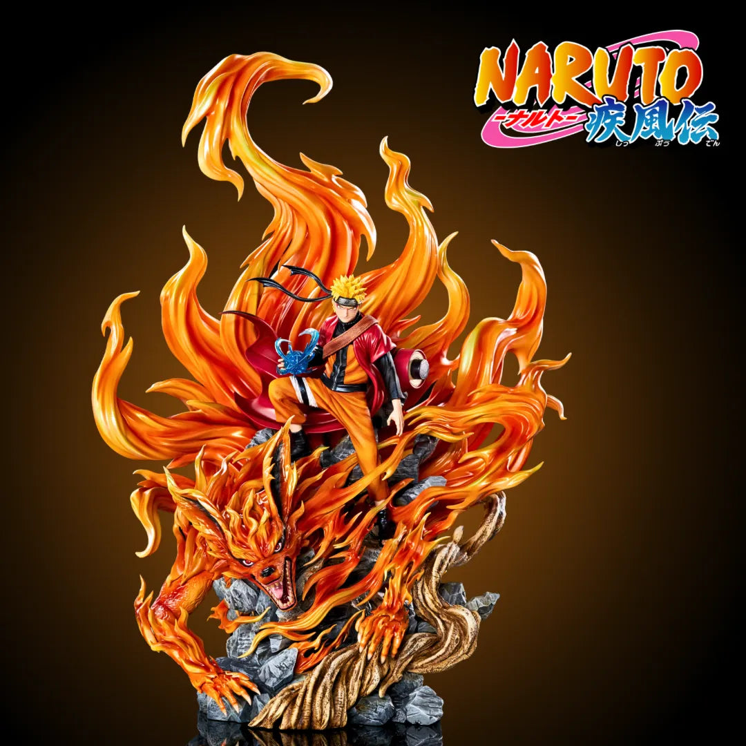 Naruto & Kurama Statue