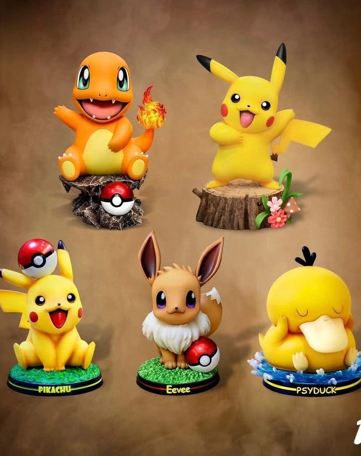 Pokemon First Generation 3 Starter Pokemon Figures