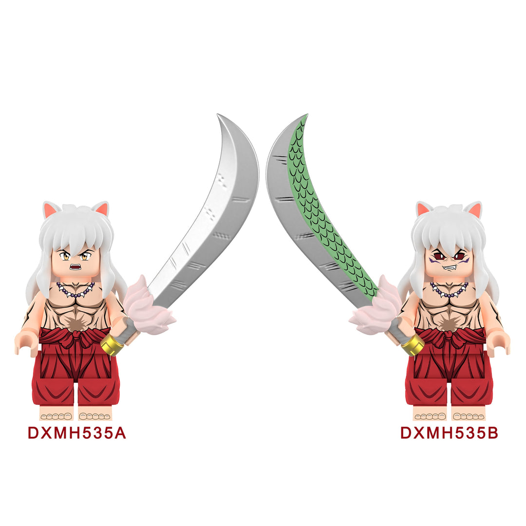 2025 New Inuyasha Figure Building Blocks