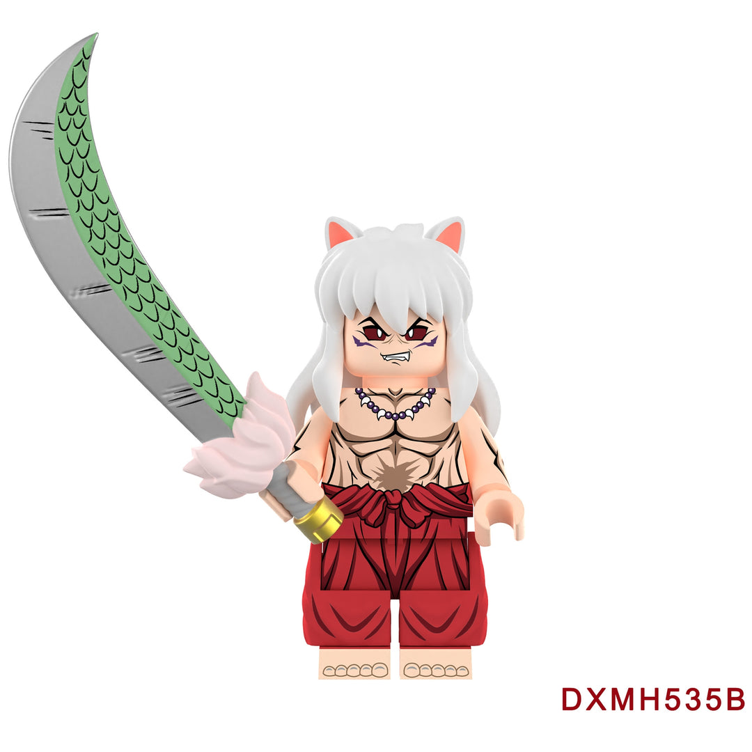 2025 New Inuyasha Figure Building Blocks