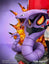 Pokemon Team Rocket Statue