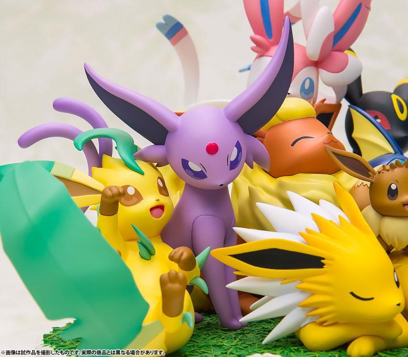 Pokemon Figures Eeveelutions  Figure Pokemon Pikachu Eevee