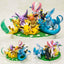 Pokemon Eevee Family Complete Figures