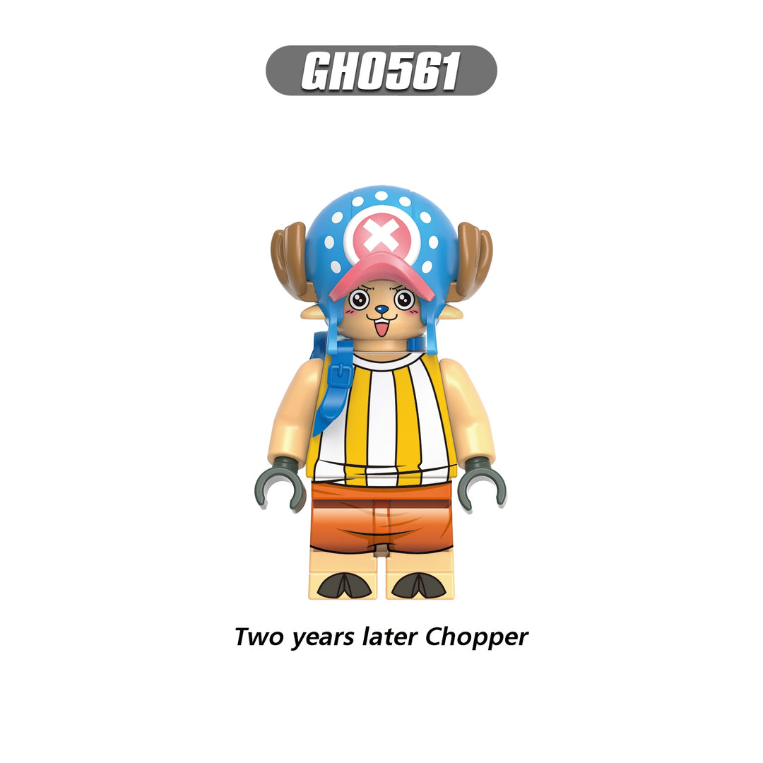 2024 New One Piece Chopper Figure Building Blocks