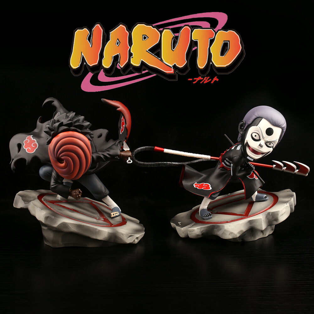 Naruto Akatsuki Ninjutsu Scenes Figures