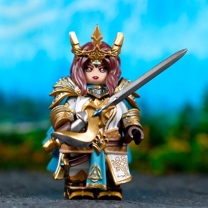 Middle Ages Knights of the Round Table Figure Building Blocks