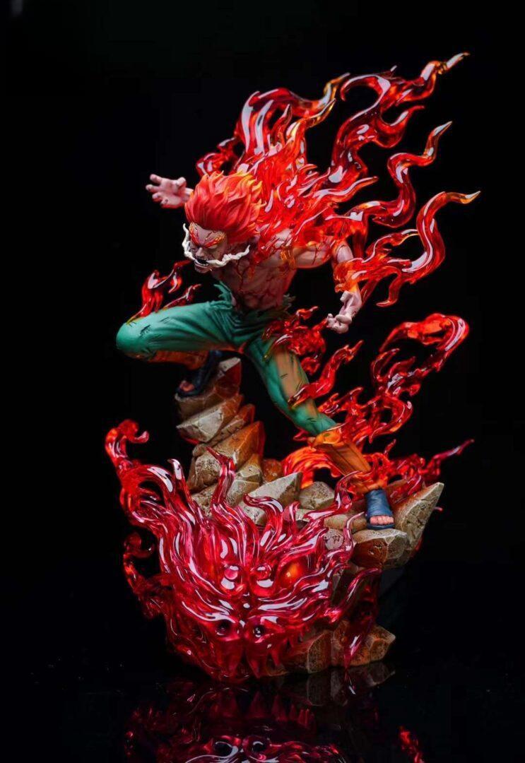 Naruto Eight Gate Guy Statue