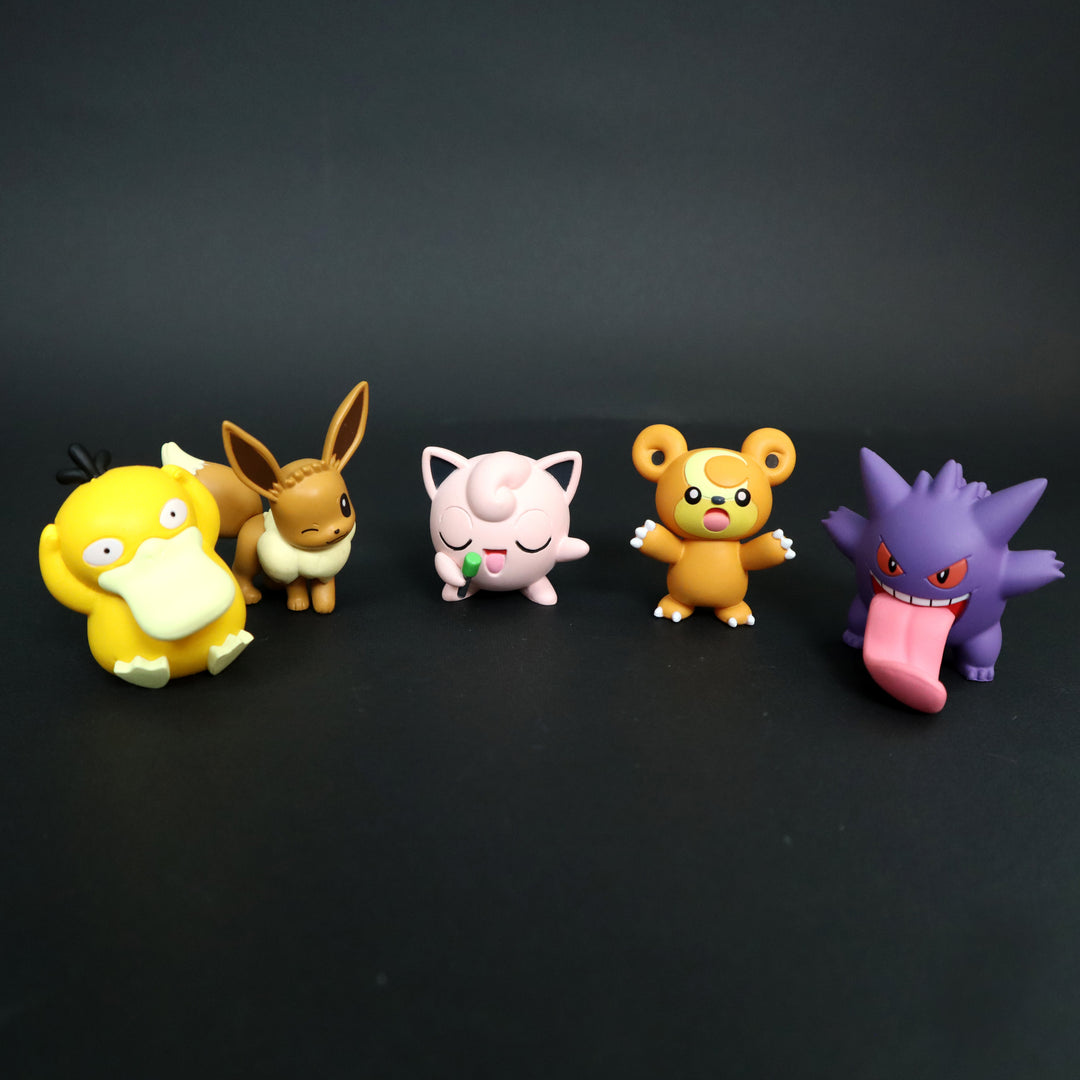 2024 New Pokemon Cute Ornament 5pcs