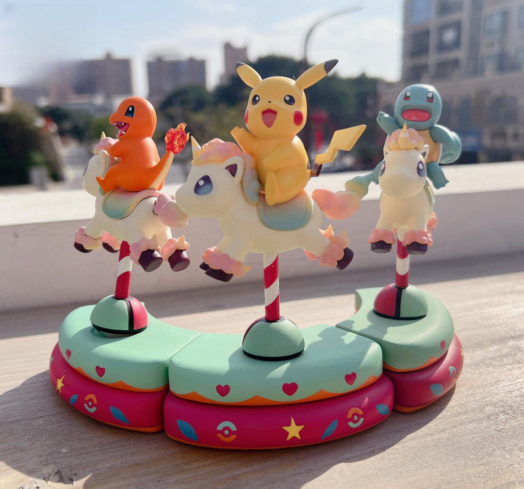 Pokemon Merry Go Round Cute Figures