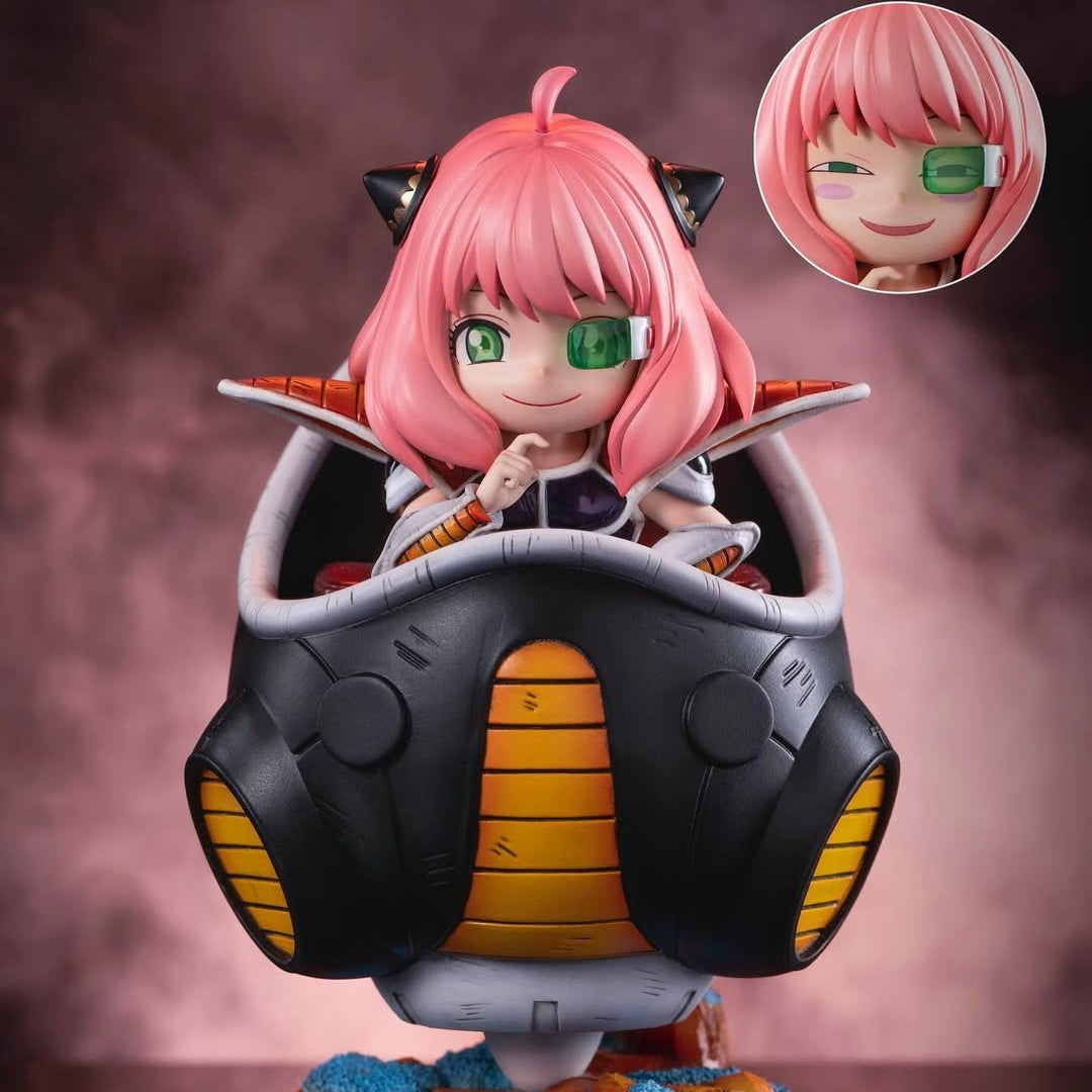 Spy x Family Anya Forger Cos Frieza Cute Statue