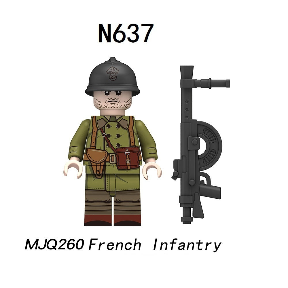 2025 New Military Soldier Series Figure Building Blocks