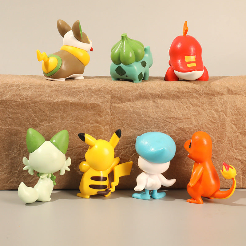 Pokemon Scarlet & Violet Cute Figures 7pcs