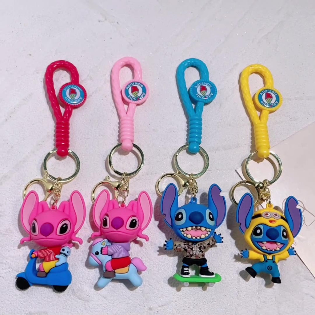 Lilo & Stitch Cute Keychain – Linoos