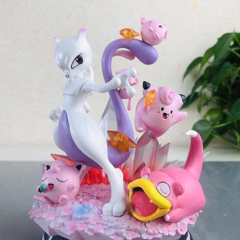 Pokemon Mewtwo & Lapras Lighting Figures