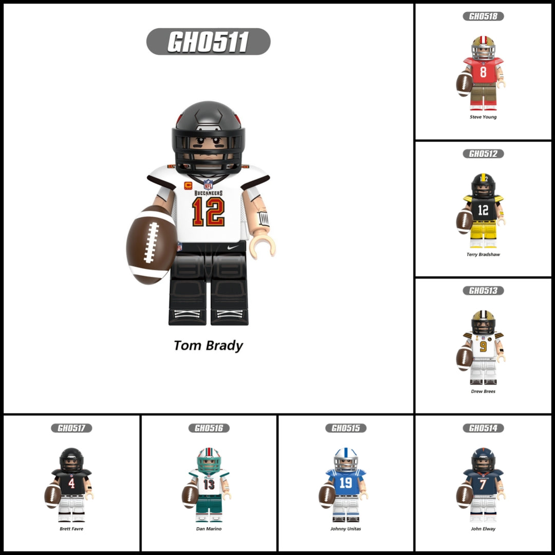2025 New Popular Football Player Figure Building Blocks