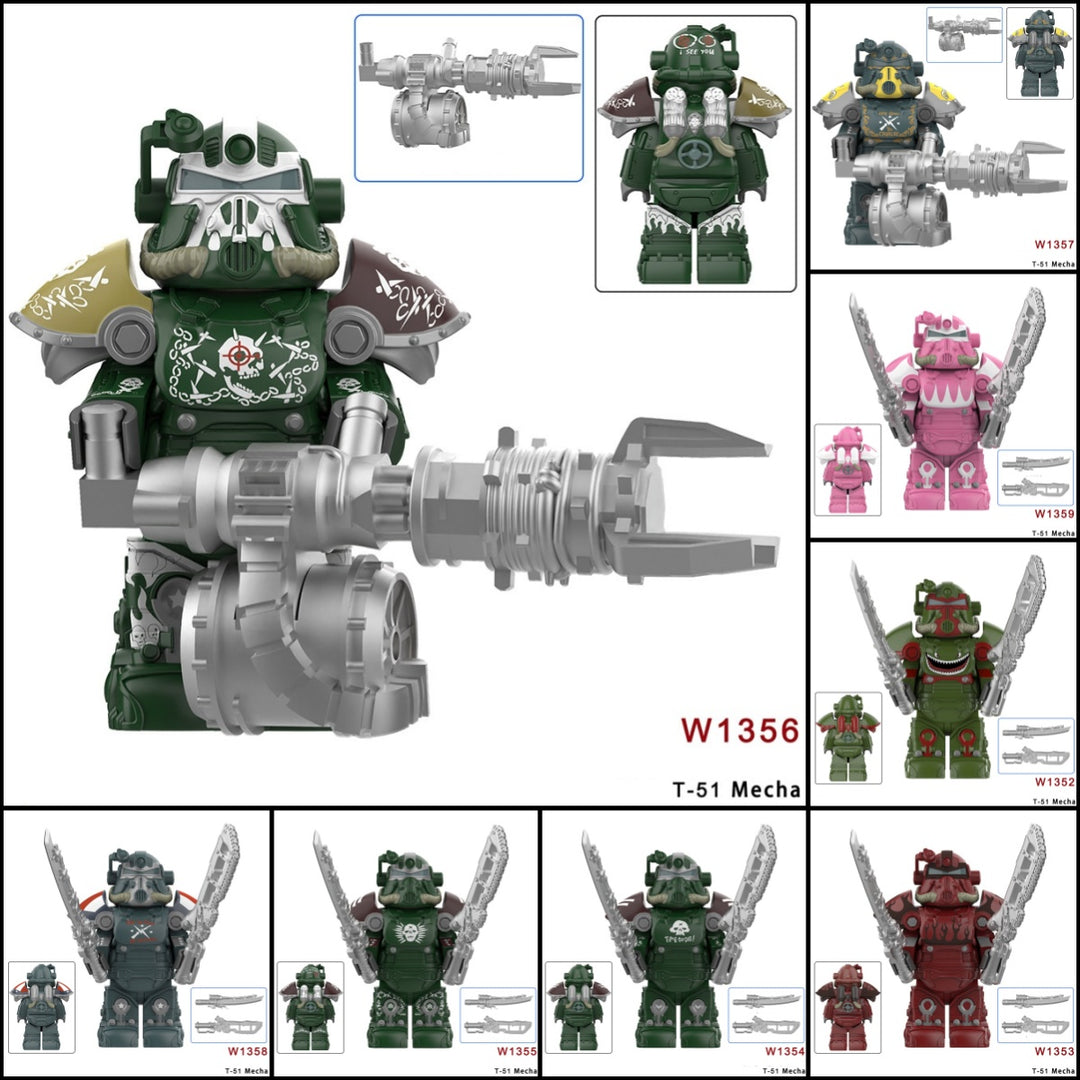 2025 New Fallout Figure Building Blocks