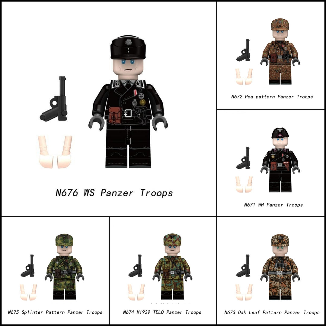 2025 New Military Soldier Series Figure Building Blocks