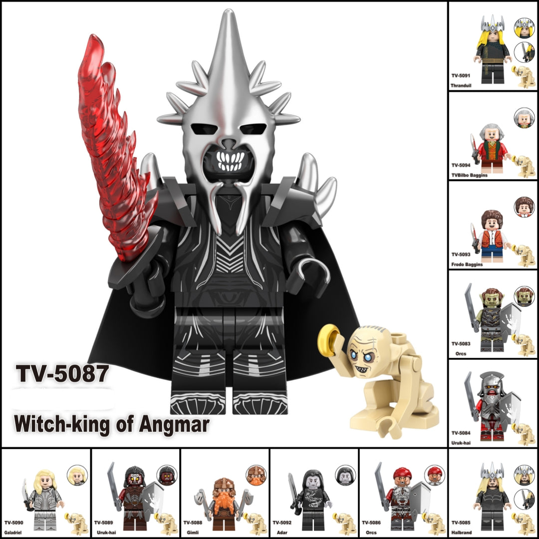2025 New The Lord of the Rings Figure Building Blocks