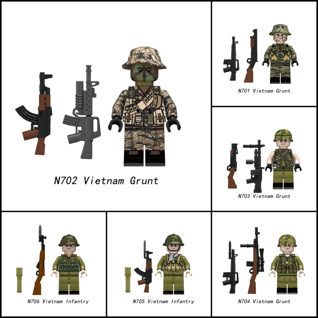 2025 New Military Soldier Series Figure Building Blocks