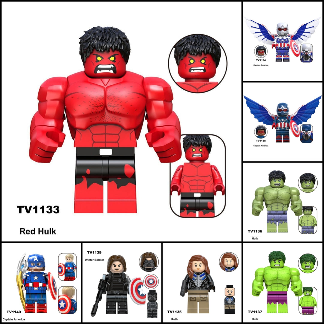 2025 New Superhero Figure Building Blocks