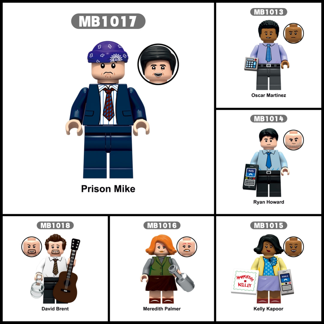 2025 New The Office Figure Building Blocks