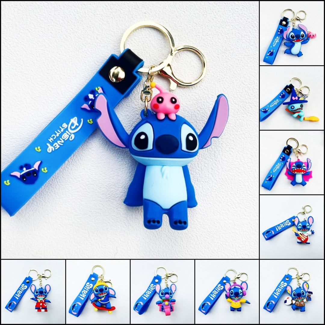 2024 New Lilo & Stitch Cute Keychain