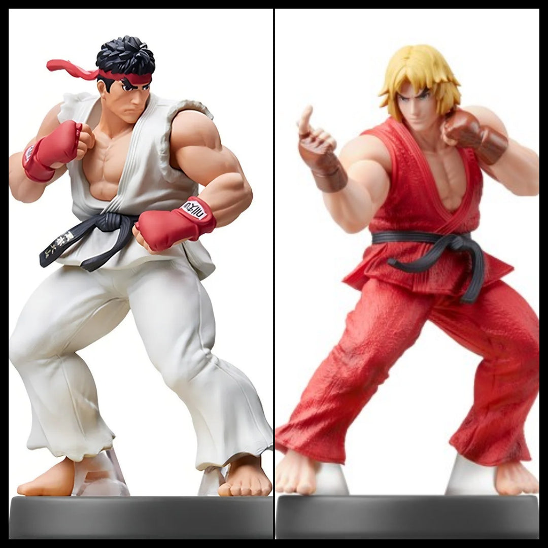 Street Fighter Ryu & Ken Figure