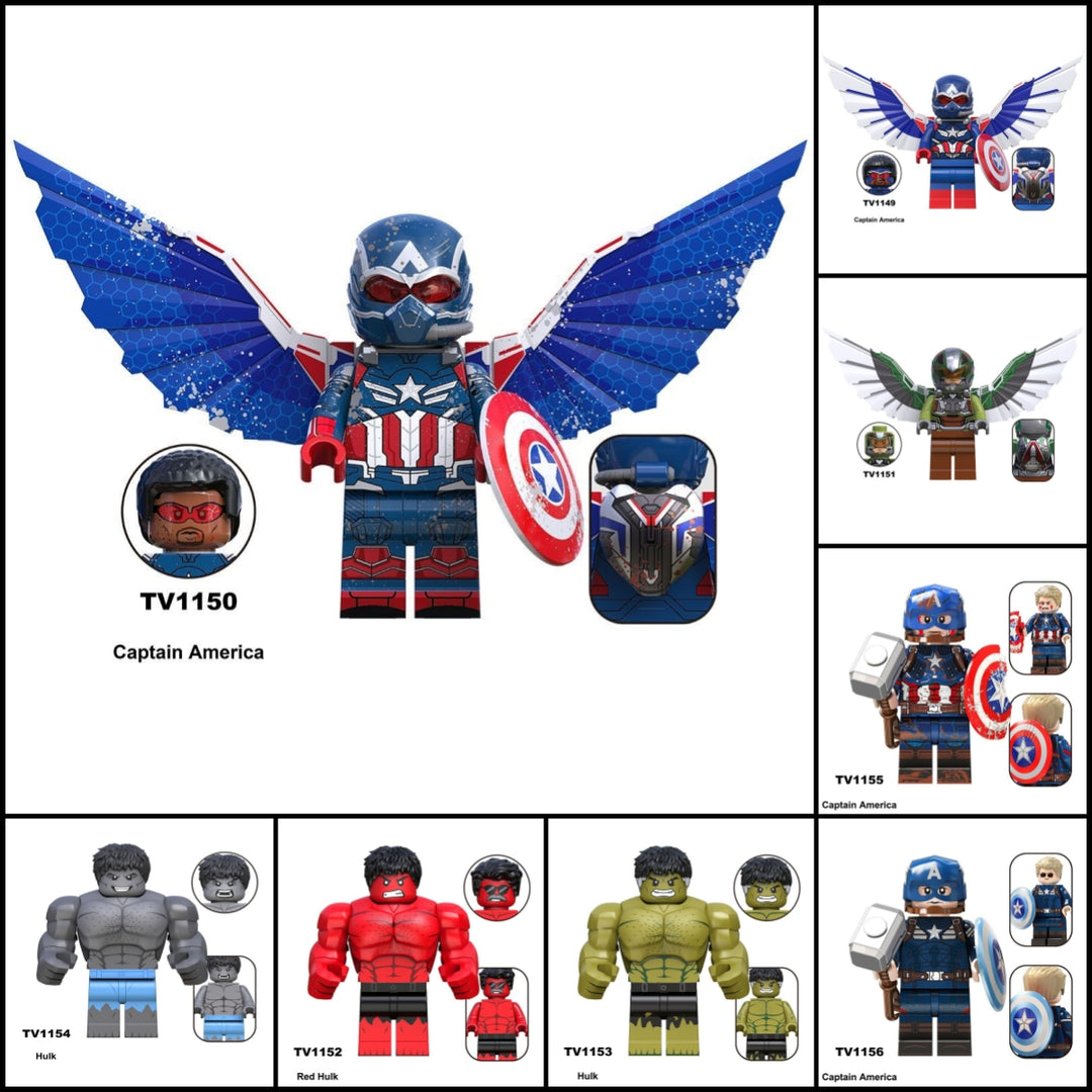 2025 New Superhero Figure Building Blocks