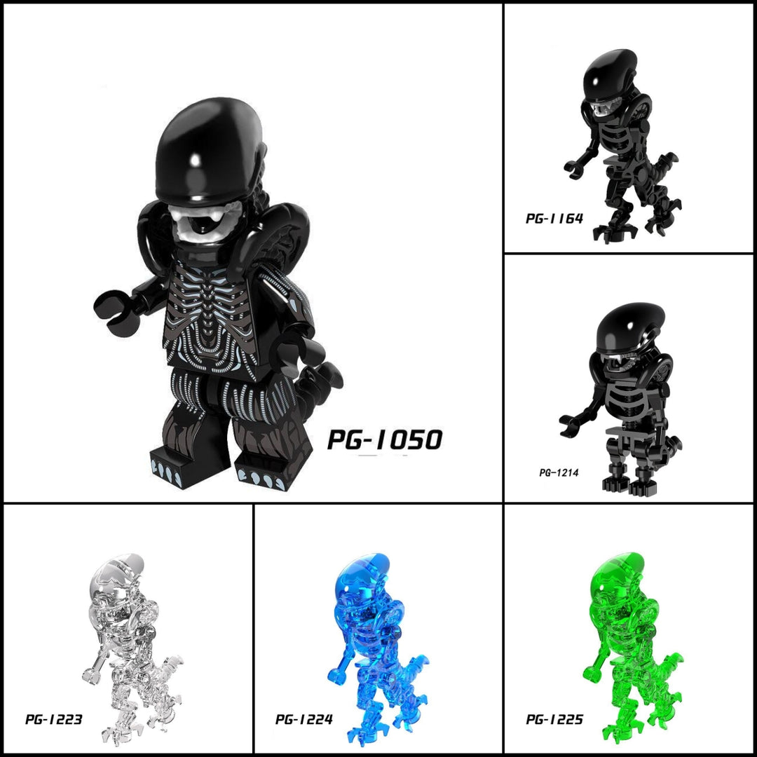 2025 New Alien Figure Building Blocks