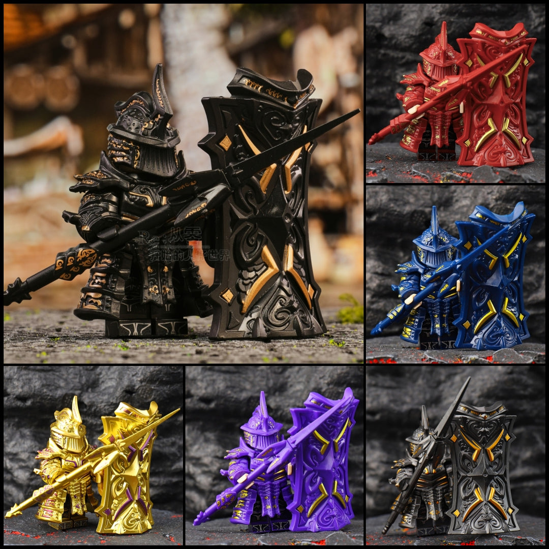 2025 New Demon's Souls Tower Knight Figure Building Blocks