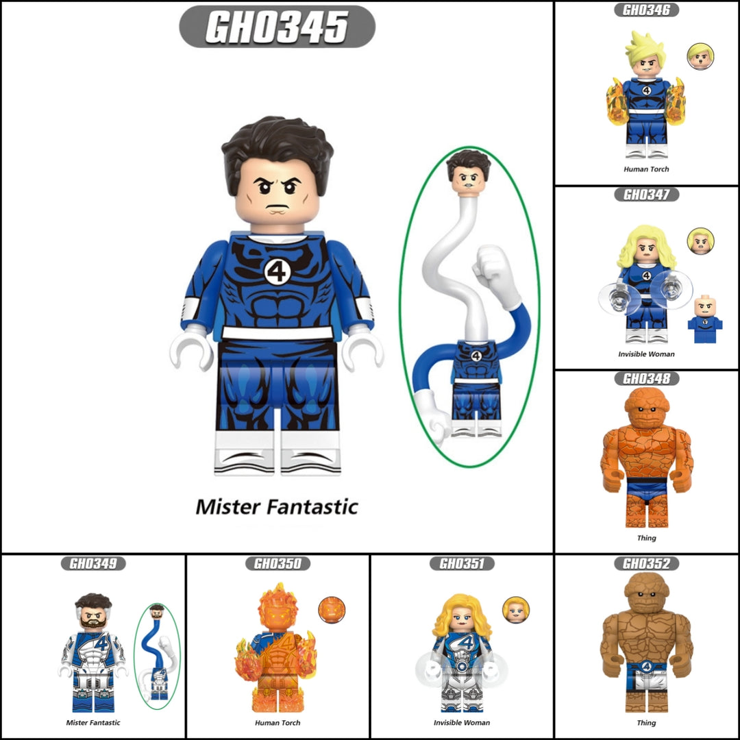 2025 New The Fantastic Four: First Steps Figure Building Blocks