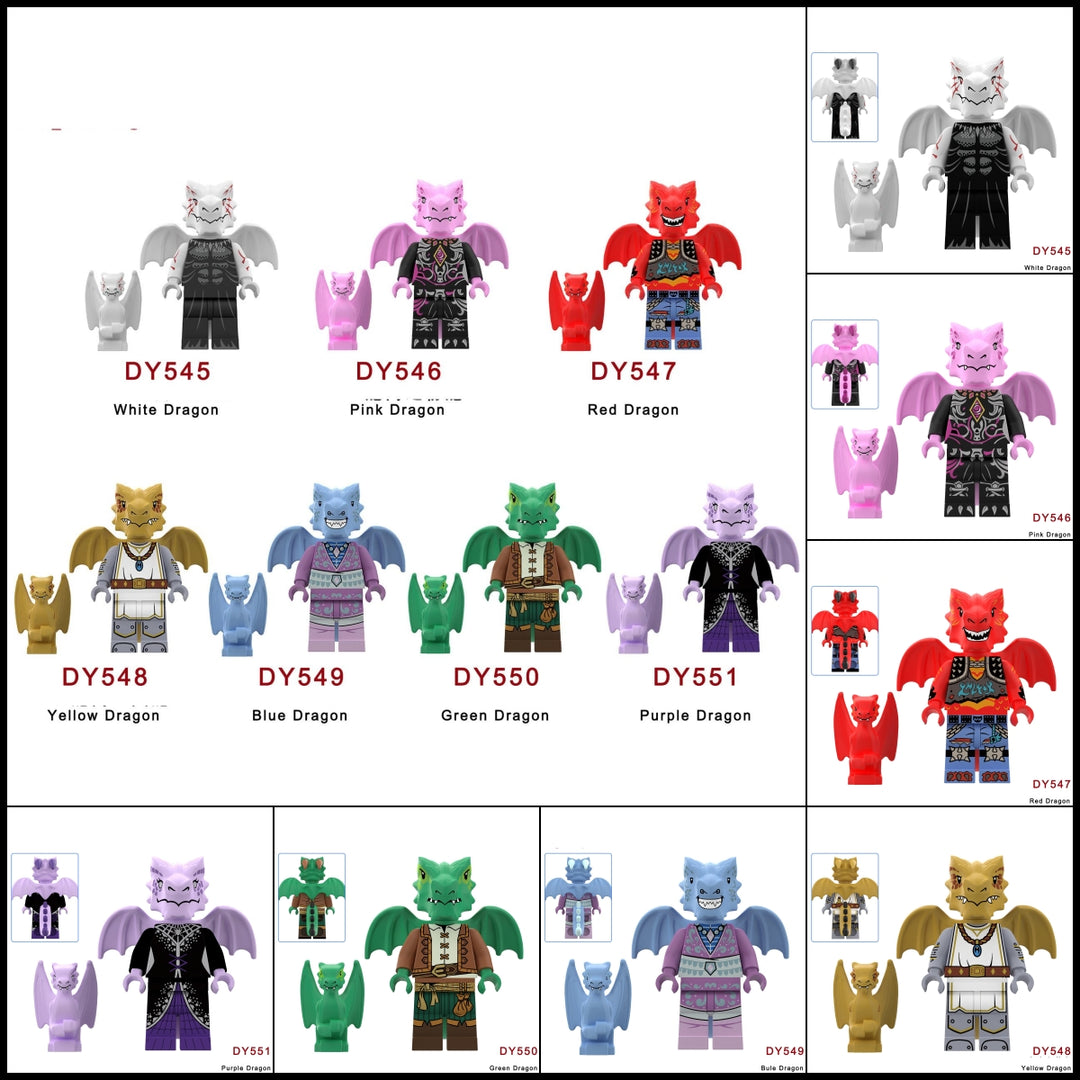 2025 New Dungeons & Dragons Figure Building Blocks