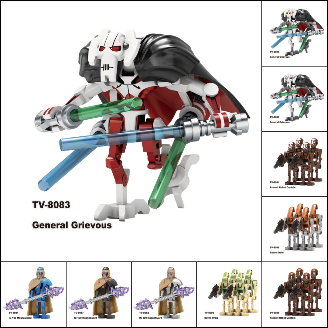 2025 New Star Wars Figure Building Blocks