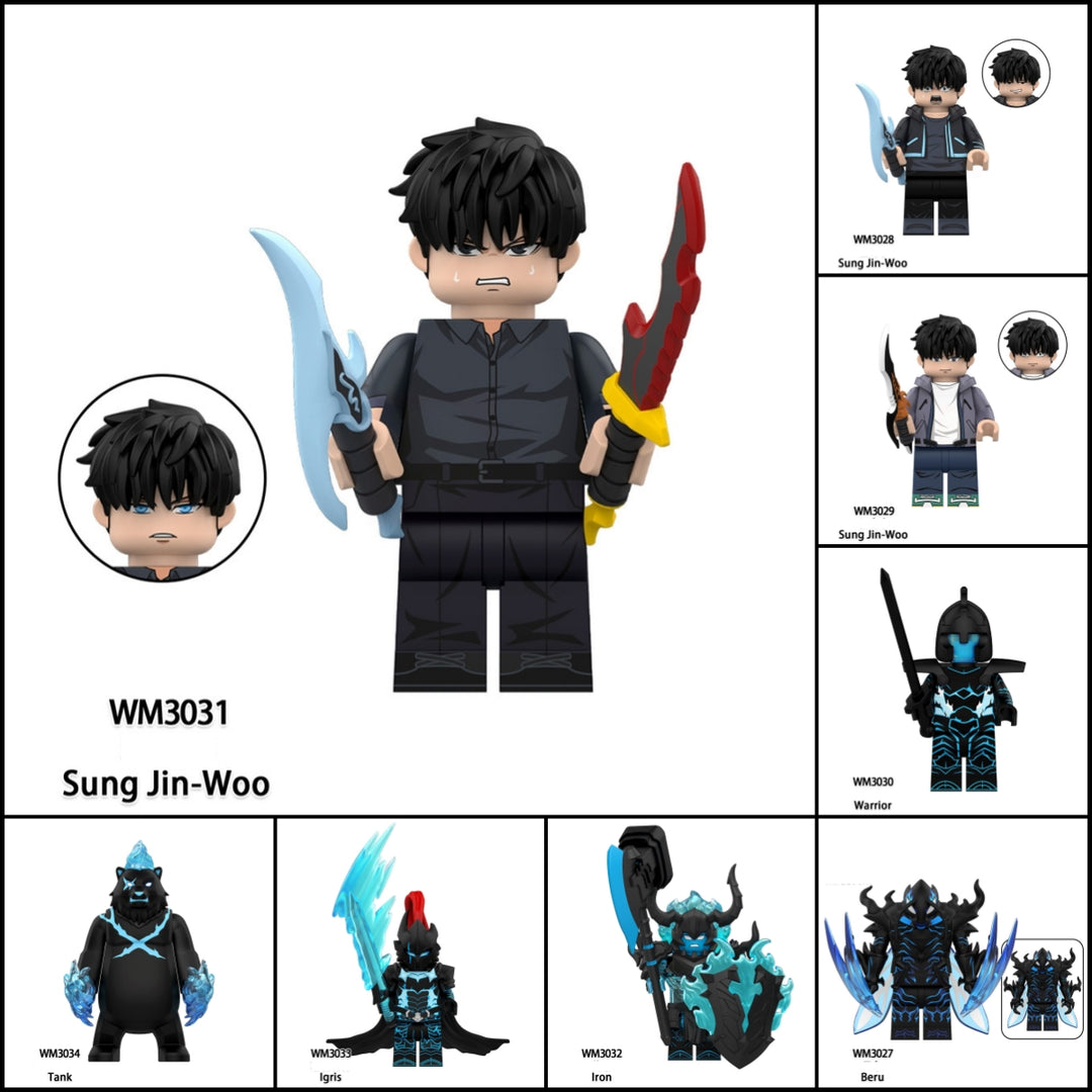 2025 New Solo Leveling Figure Building Blocks