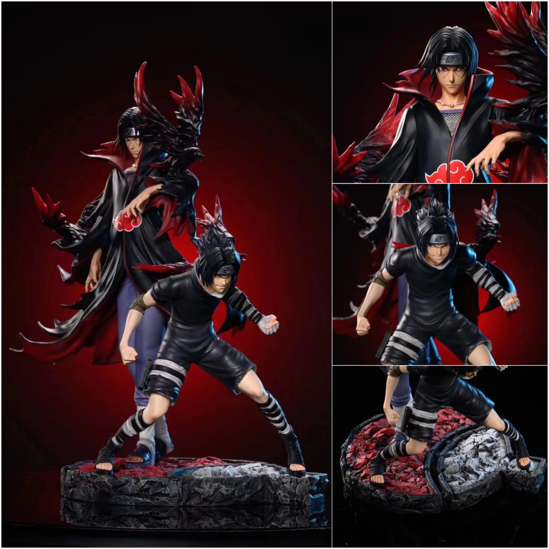 Naruto Uchiha Brother Statue