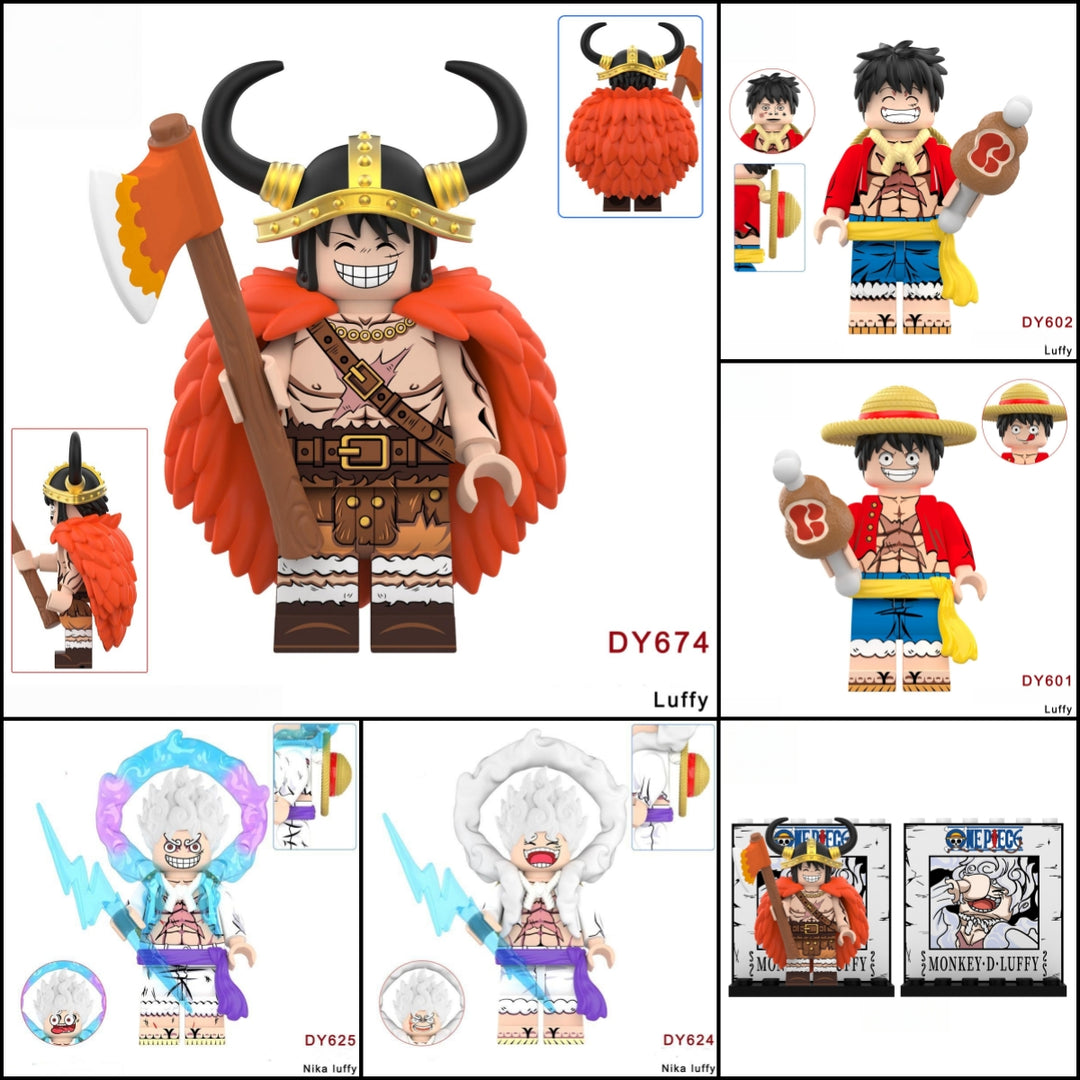 One Piece Luffy Figure Building Blocks